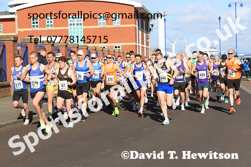 The 2025 Blyth 10k Road Race. Photo: David T. Hewitson/Sports for All Pics